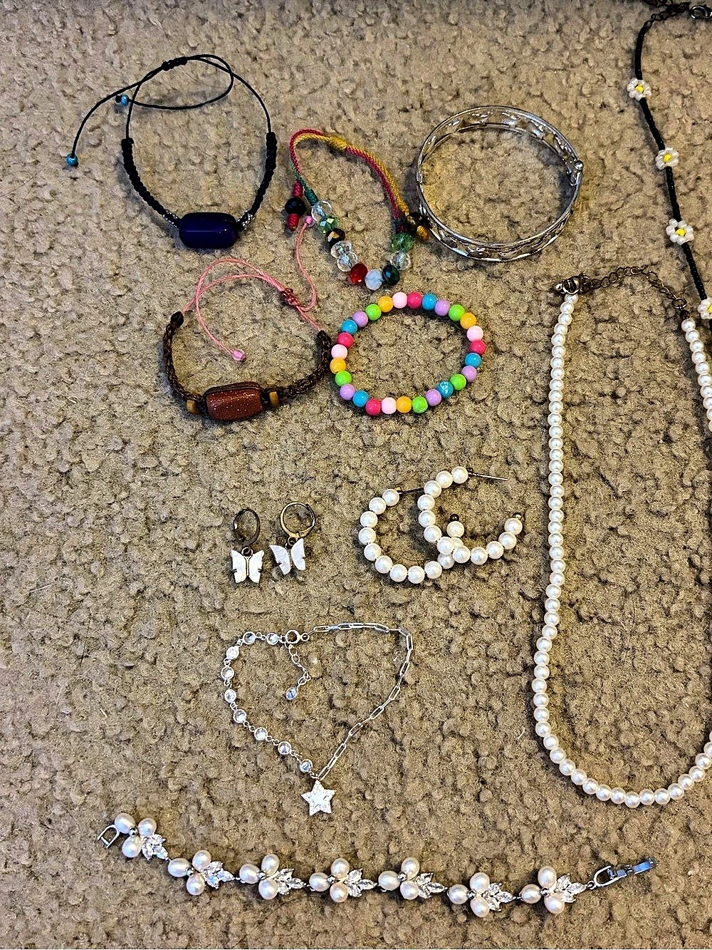 Multi-colored jewelry bundle